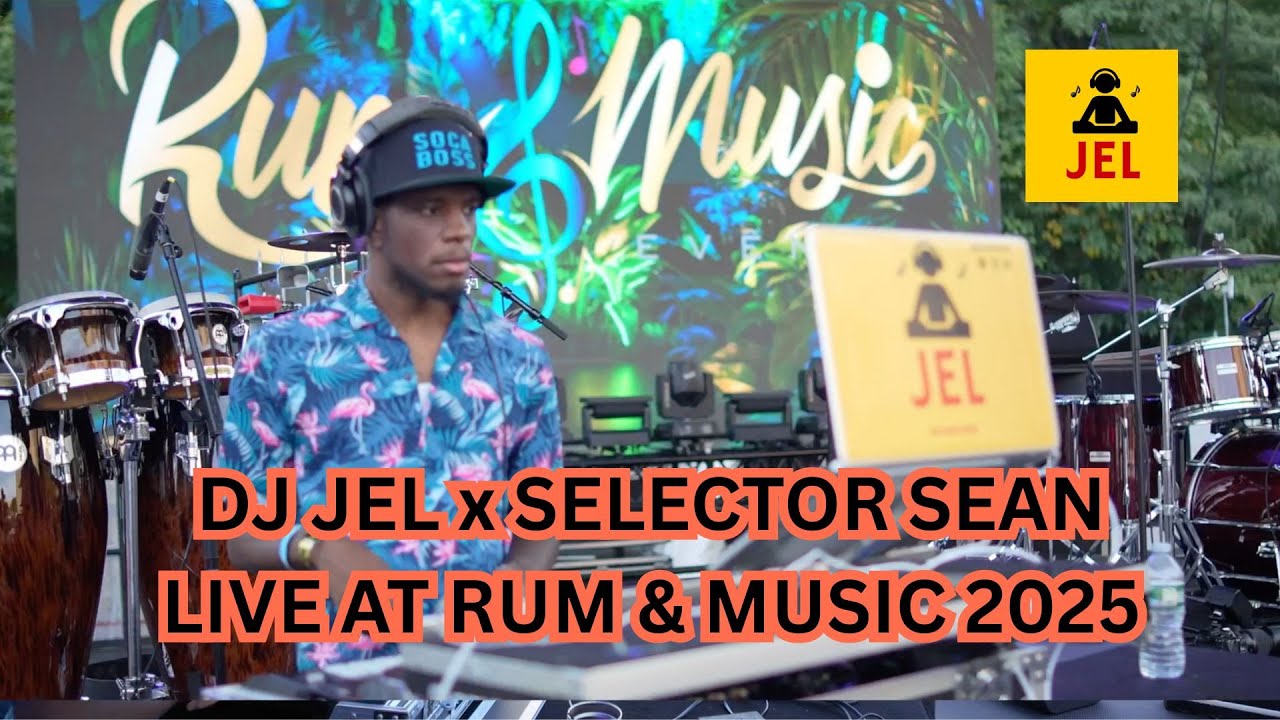 DJ JEL x Selector Sean LIVE @ Rum & Music | Labor Day Brooklyn 2025 | Soca Fete Experience