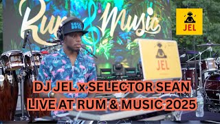 DJ JEL x Selector Sean LIVE @ Rum & Music | Labor Day Brooklyn 2025 | Soca Fete Experience