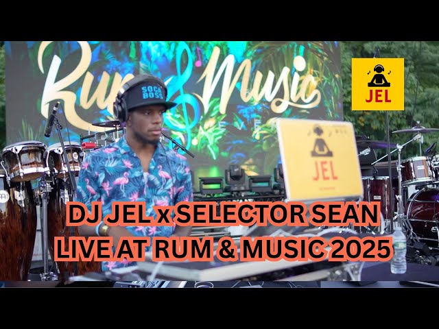 DJ JEL x Selector Sean LIVE @ Rum & Music | Labor Day Brooklyn