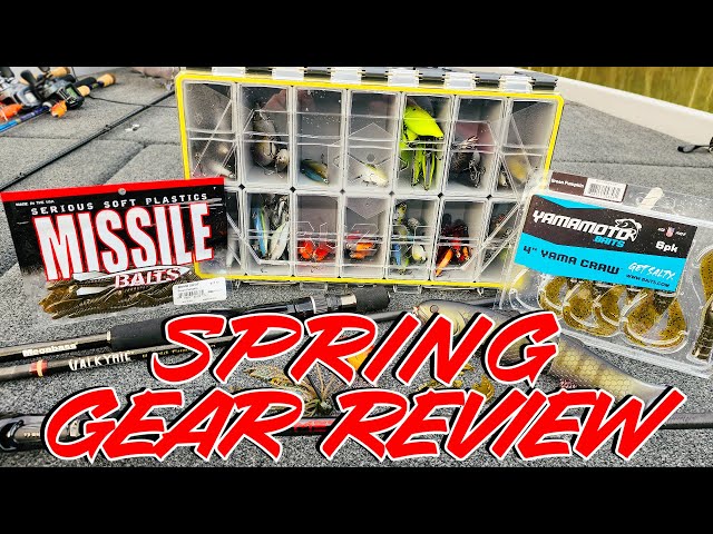 Bass Fishing Gear Review: New Rods, Crankbaits, Topwater, Worms! 