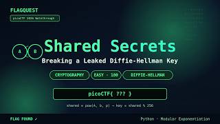 PicoCTF  -  Shared Secrets