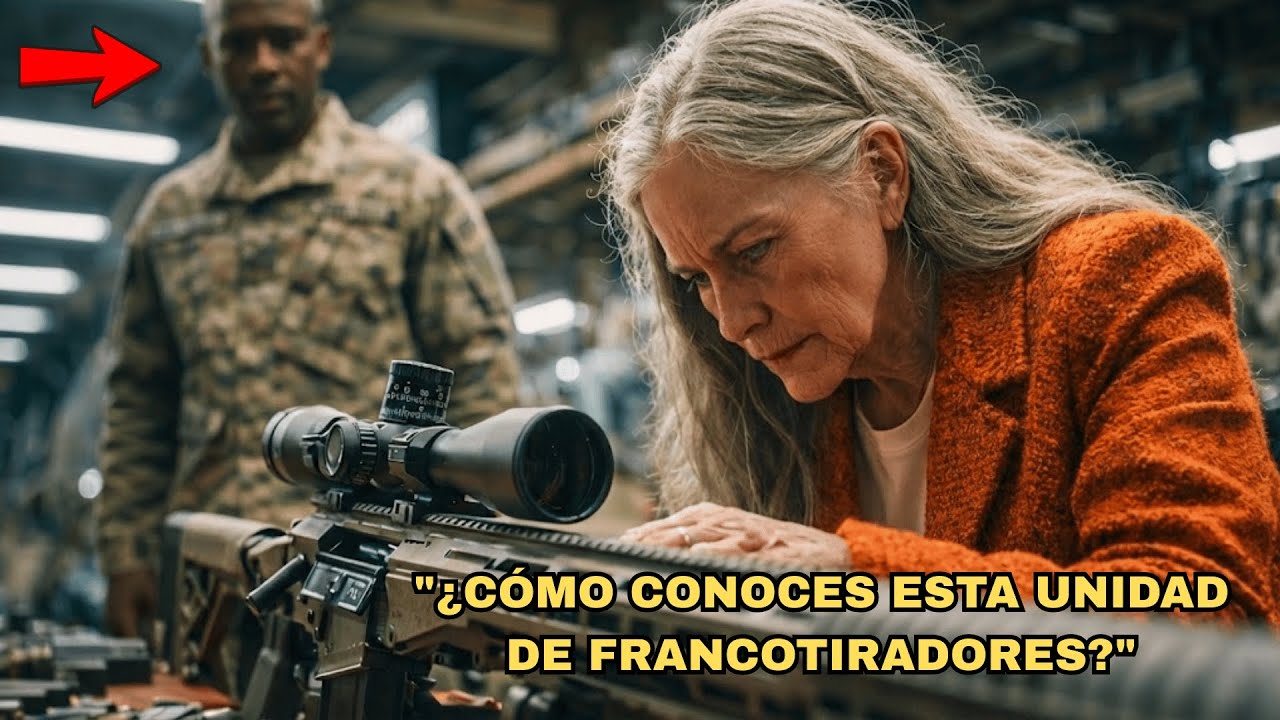 El general se congeló al ver la insignia de la unidad legendaria en su M82.