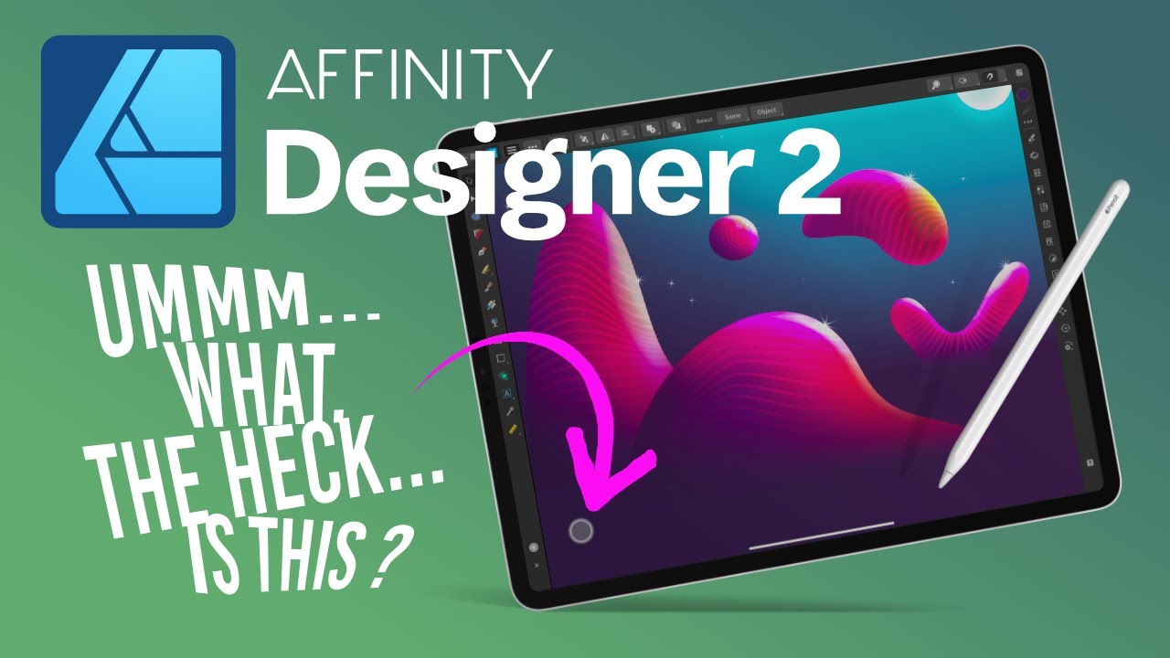 Affinity Designer 2 for iPad : Day 1 Hype & Command Controller Tease ...