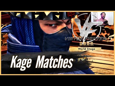 Virtua Fighter 5 R.E.V.O World Stage - Adapting and Learning Kage
