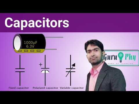 Capacitors/Condensers and their properties, Physics Class 12, NCERT ...