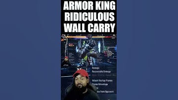 Armor King RIDICULOUS Wall Carry Combo! #lilmajin #tekken8 #tekken
