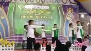 Tarian india santri putra md darujul ulum