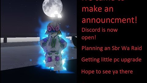 [YBA] A channel announcement yo!