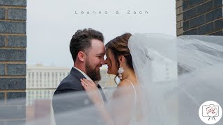 "YOU ARE LITERALLY PERFECT FOR ME" - Leanna and Zach's Modern, Elegant Wedding with a Live Band