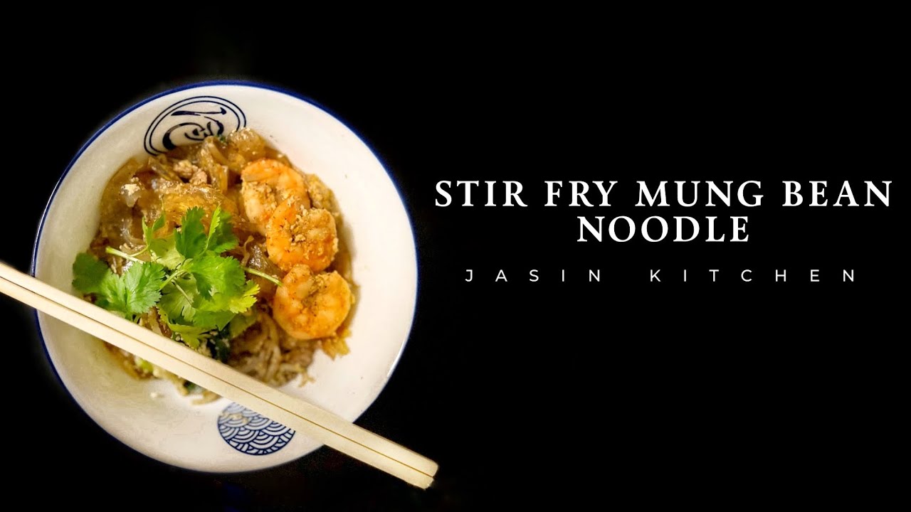 Stir Fried Mung Bean Noodle (Diabetic friendly Recipe Low carb diet