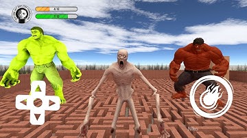 Never Go To Maze With SCP-096 VS HULK & RULK!! In Garry