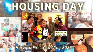 [Harvard Housing Day 2026!] FIRST YEAR VLOG ft. Blockmates! ❤️🎉