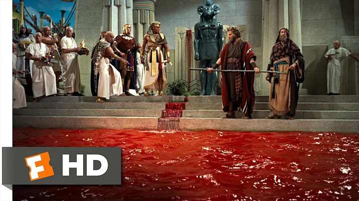 The Ten Commandments (3/10) Movie CLIP - Moses Turns Water Into Blood (1956) HD - DayDayNews