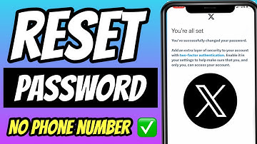 How to Reset X (Twitter) Password Without Phone Number 2025 || Forgot Twitter Password