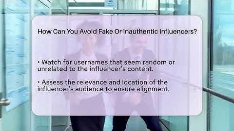 How Can You Avoid Fake Or Inauthentic Influencers? - Everyday-Networking