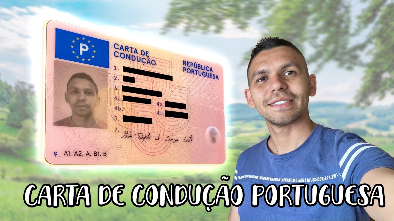 Como eu consegui a minha CARTA DE CONDUÇÃO Portuguesa através