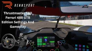 Rennsport PS5 Thrustmaster T80 Ferrari 488 GTB Edition Settings And Gameplay