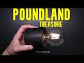 Poundland 3V LED filament lamp with heavy base.