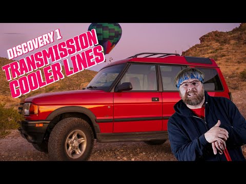 Land Rover Discovery 1 Build: How to Replace The Transmission Cooler Lines