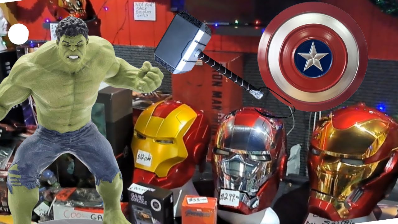 Marvel Movie Props Secret Store Tour with Blake & Tim