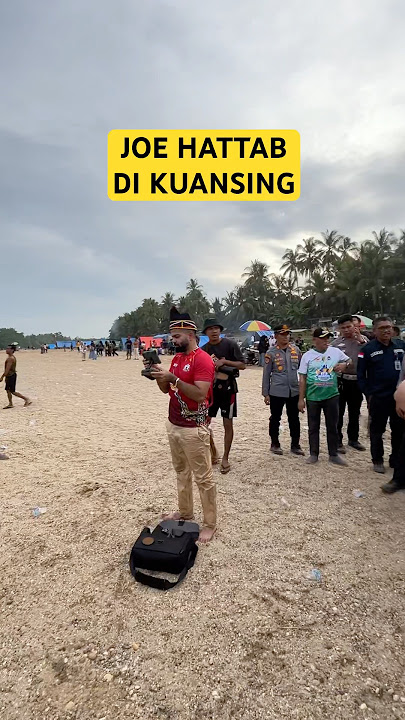 Youtuber Joe Hattab di Kuansing Riau Indonesia, Menyaksikan Pacu Jalur. #aurafarming #pacujalur