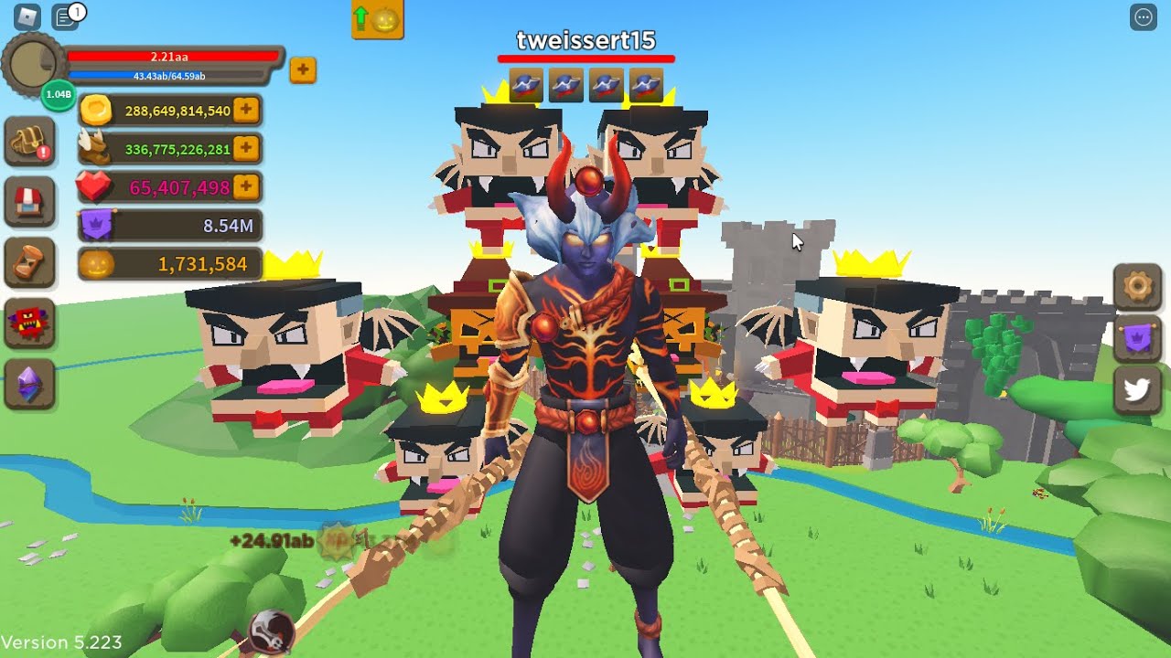 Giant simulator new update 1.7 million pumpkin opening