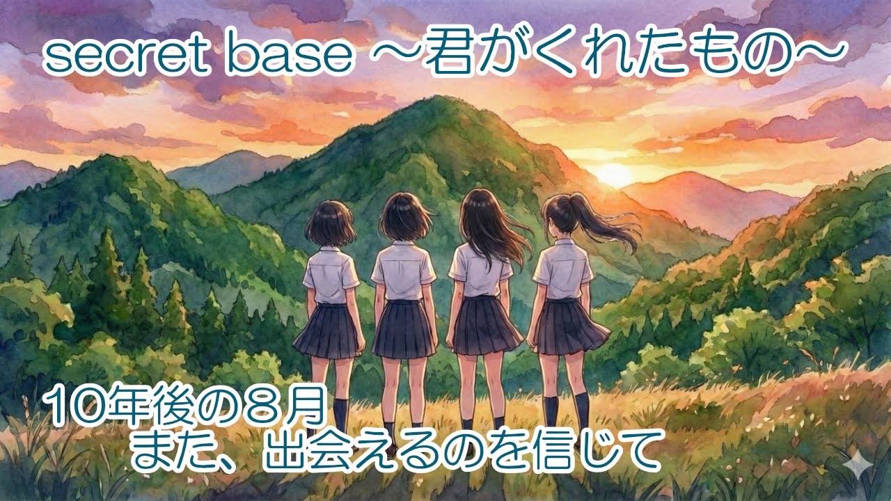 secretbase ～君がくれたもの～ をガールズバンドが演奏した