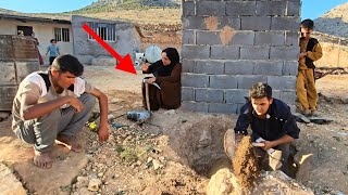Yousef and Mehrdad came to Afsaneh Khanum's aid with a drill; but what happened?