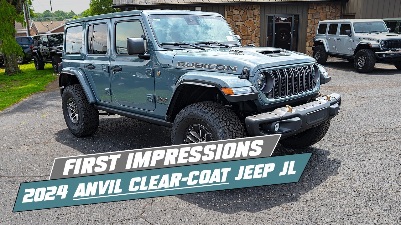 First Impressions of the Anvil Clear-Coat 2024 Jeep Wrangler - YouTube
