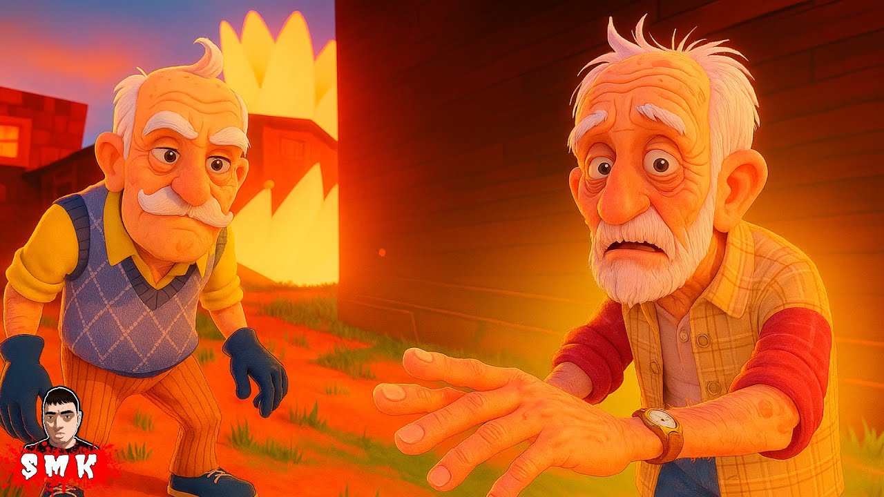 ШОУ ПРИВЕТ СОСЕД! ДРЯХЛЫЙ ВАСИЛИЧ ПОПАЛ В АД! ИГРА HELLO NEIGHBOR ПРОХОЖДЕНИЕ МОД HI MY NEIGHBORS!