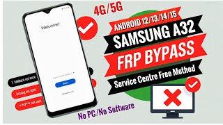 Samsung Galaxy A32 Frp Bypass Android 1213 Without Pc  Samsung sma325f Google Account Bypass