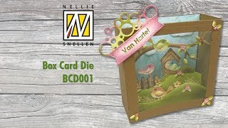 Box card Die BCD001   Nellie Snellen
