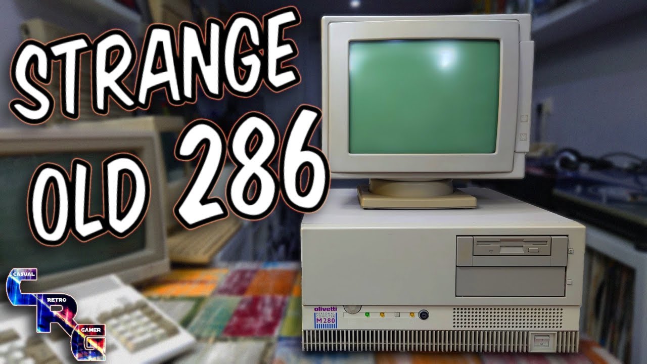 Inspection, repairing and testing of an AT clone. Olivetti M280 Part 1.