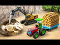 TOP Most Creative DIY Super-Duty Drilling Rig to Discover Dinosaur Fossils | HP Mini DIY Tractor