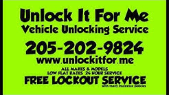 Locksmith Jasper, AL - Vehicle Door Unlocking $45 