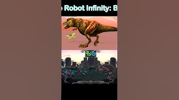 Dinosaur Park 3D + Dino Robot Infinity Battle #2 #shorts #dinosaurgames