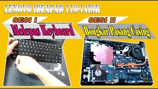 Cara bongkar Casing Belakang, Keyboard Dan Ganti Hardisk Laptop Lenovo K2450 - Disassembly #2021