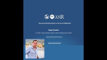 Structural bioinformatics in the era of AlphaFold with Sergei Grudinin, CNRS, France