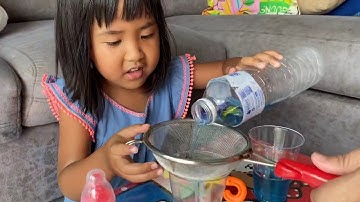 Butterfly pea acid testing