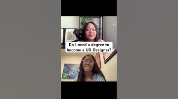 Do I need a degree to become a UX Designer?  #learnux  #shortfeed #design
