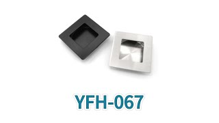 Famous Flush Pull,Our hot sale square flush pull is available in two standard colors！ Profile