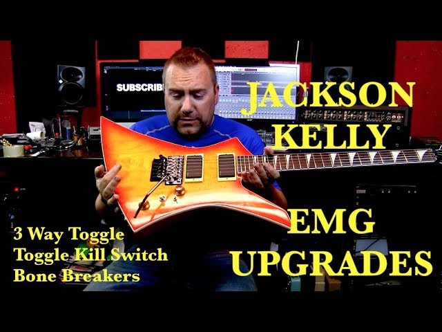 New EMG Solderless Toggle switch Install with Monique 