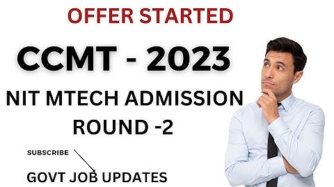 CCMT ROUND 1 RESULTS | CCMT ROUND 1 | CCMT 2023