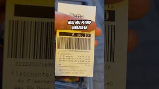 Nur mit Pfand einkaufen (Gönnung)