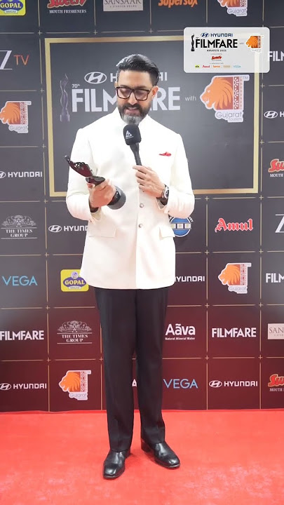 Abhishek Bachchan Wins Best Actor for I Want To Talk | Filmfare Awards 2025 ❤️