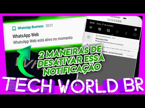 AS ÚNICAS DUAS MANEIRAS DE DESATIVAR A NOTIFICAÇÃO DO WHATSAPP WEB! ATUALIZADO!