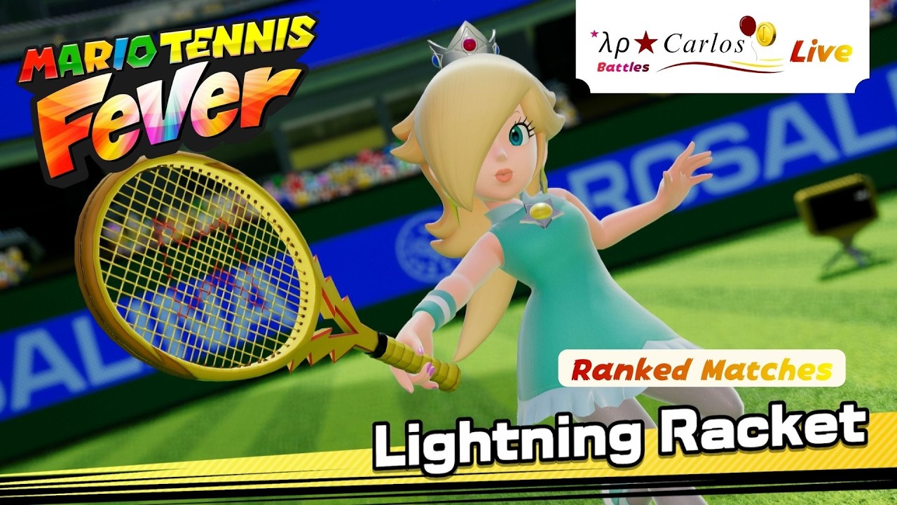 Mario Tennis Fever Online Ranked Matches Live (February 28, 2026)