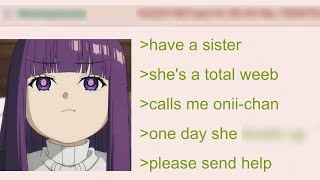 Download Lagu Anon's Sister is a Total Weeb (send help) | 4Chan Greentext Stories Download Lagu Anon's Sister is a Total Weeb (send help) | 4Chan Greentext Stories