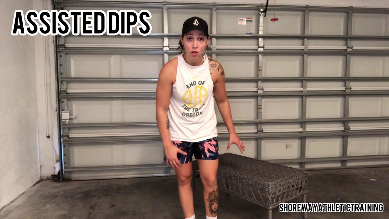 “At Home” Assisted Dips YouTube