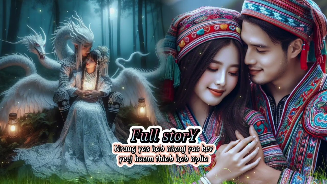 Nraug yas kab nkauj yas kev - Yeej huam thiab kab nplias ( Full story)_dab neeg 4/6/2024